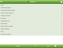 Tablet Screenshot of planfor.es